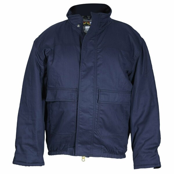 Mcr Safety FR, FR Insulated Bomber Jacket Navy S B3NS